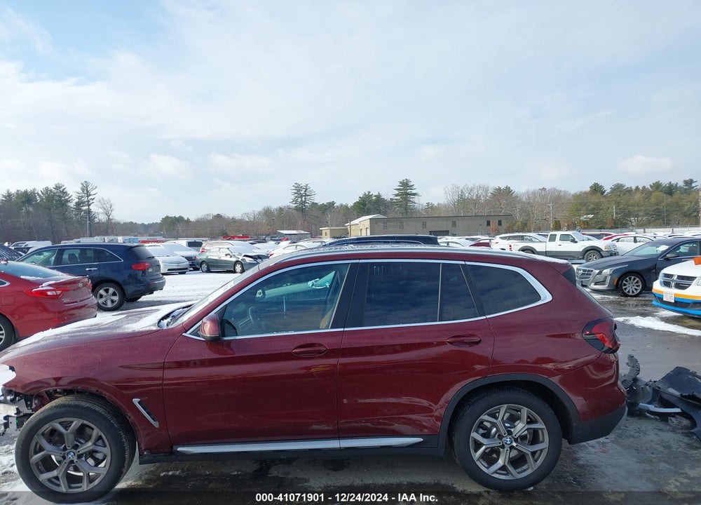 2022 BMW X3 XDRIVE30I VIN: 5UX53DP01N9N10529