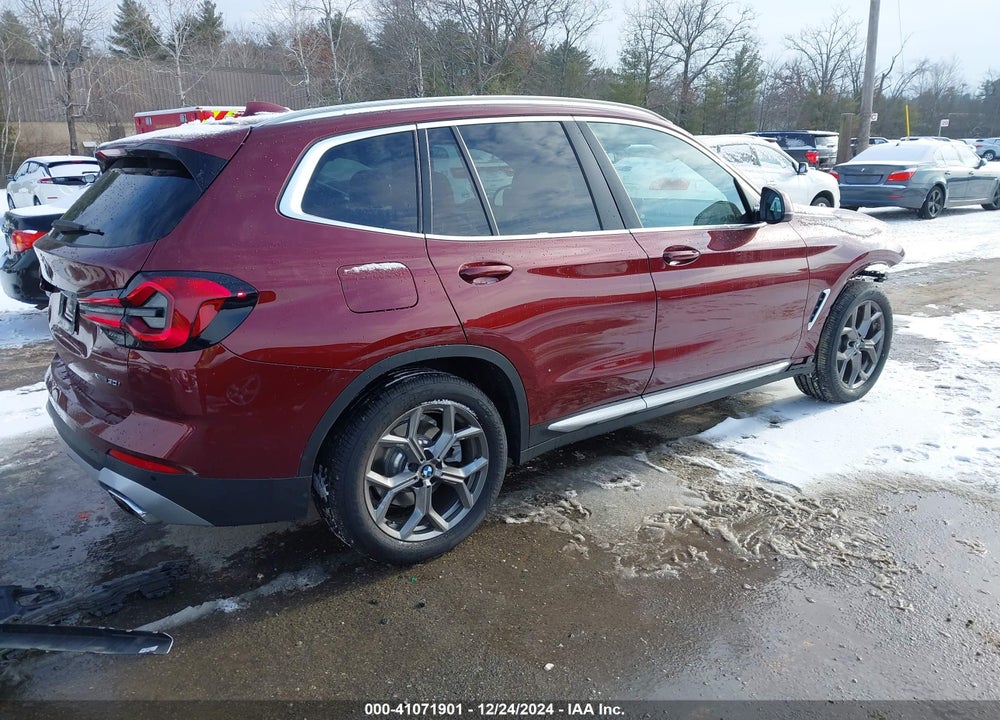 2022 BMW X3 XDRIVE30I VIN: 5UX53DP01N9N10529