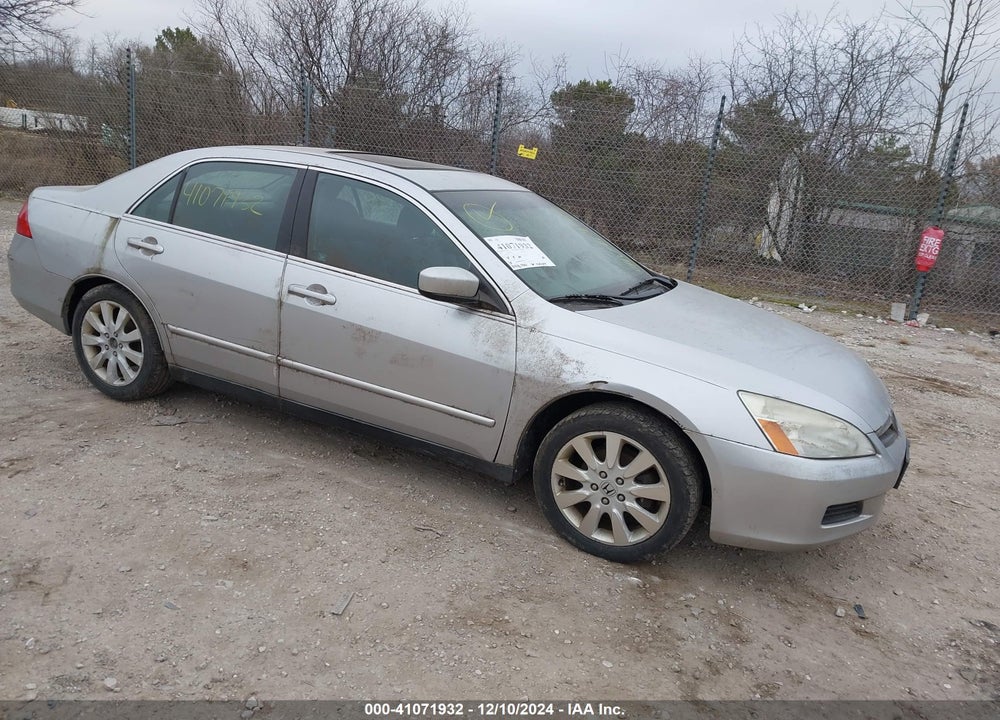 2007 HONDA ACCORD 3.0 SE VIN: 1HGCM66457A100096