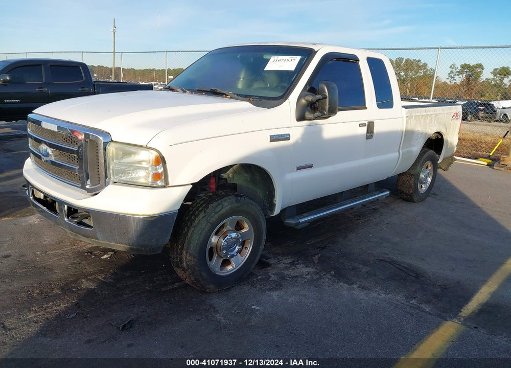 2005 FORD F-250 VIN: 1FTSX21P75EA77874