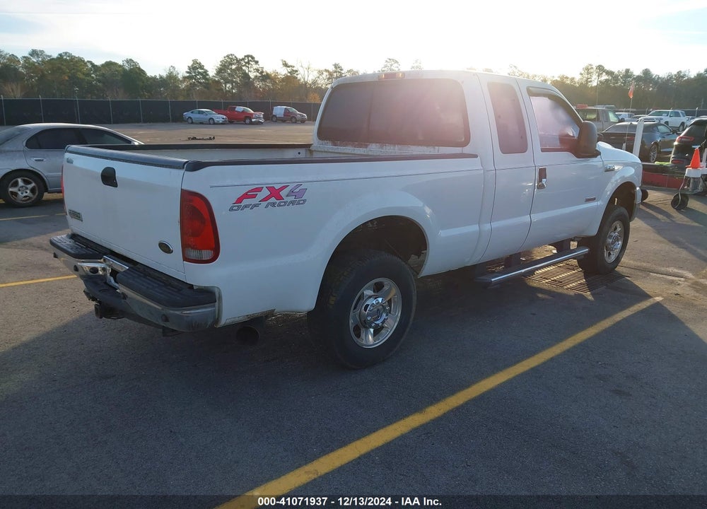 2005 FORD F-250 VIN: 1FTSX21P75EA77874