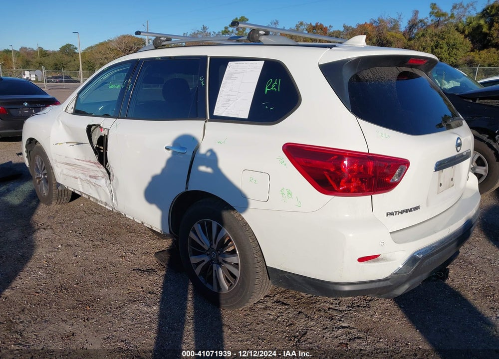 2019 NISSAN PATHFINDER SV VIN: 5N1DR2MN5KC620364