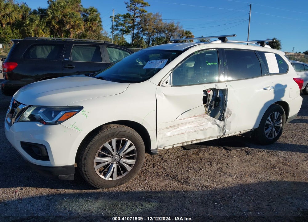 2019 NISSAN PATHFINDER SV VIN: 5N1DR2MN5KC620364