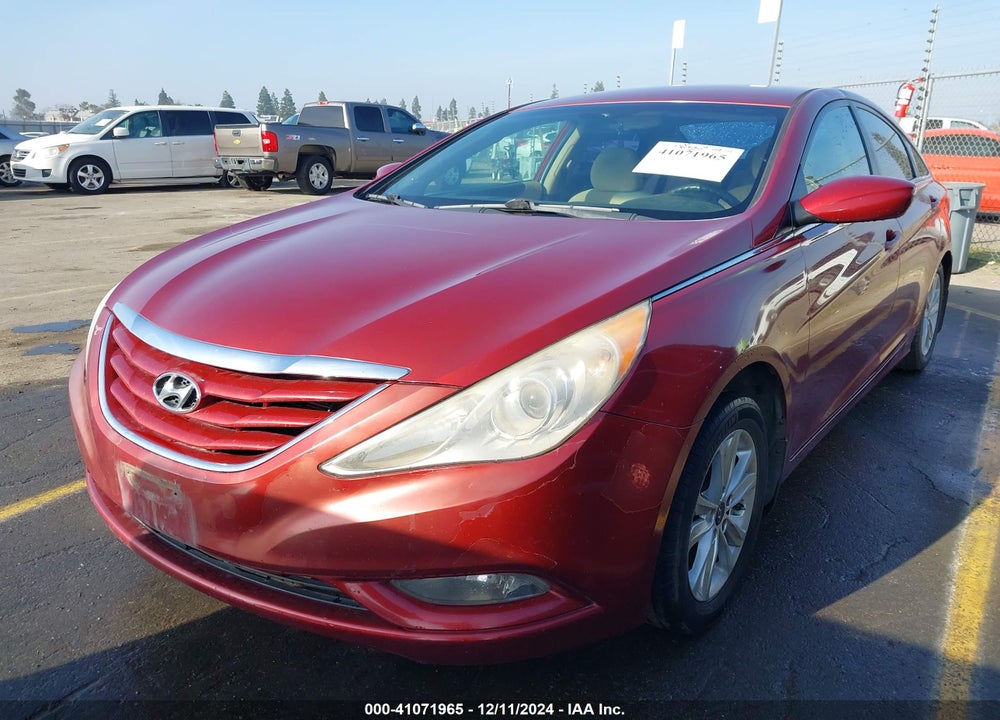2013 HYUNDAI SONATA GLS VIN: 5NPEB4AC2DH551152