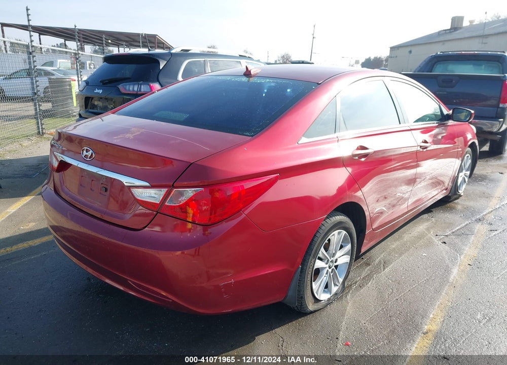 2013 HYUNDAI SONATA GLS VIN: 5NPEB4AC2DH551152
