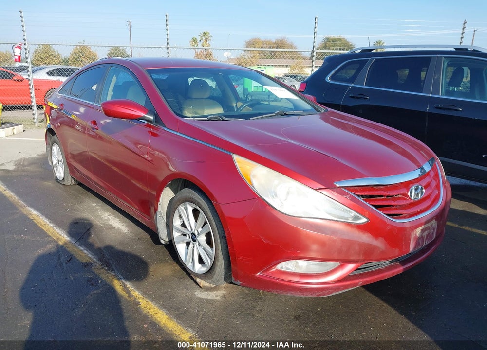 2013 HYUNDAI SONATA GLS VIN: 5NPEB4AC2DH551152
