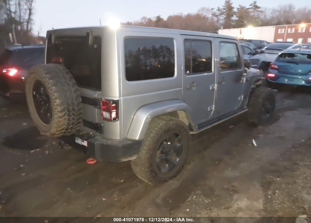 2015 JEEP WRANGLER UNLIMITED ALTITUDE VIN: 1C4BJWEGXFL743657