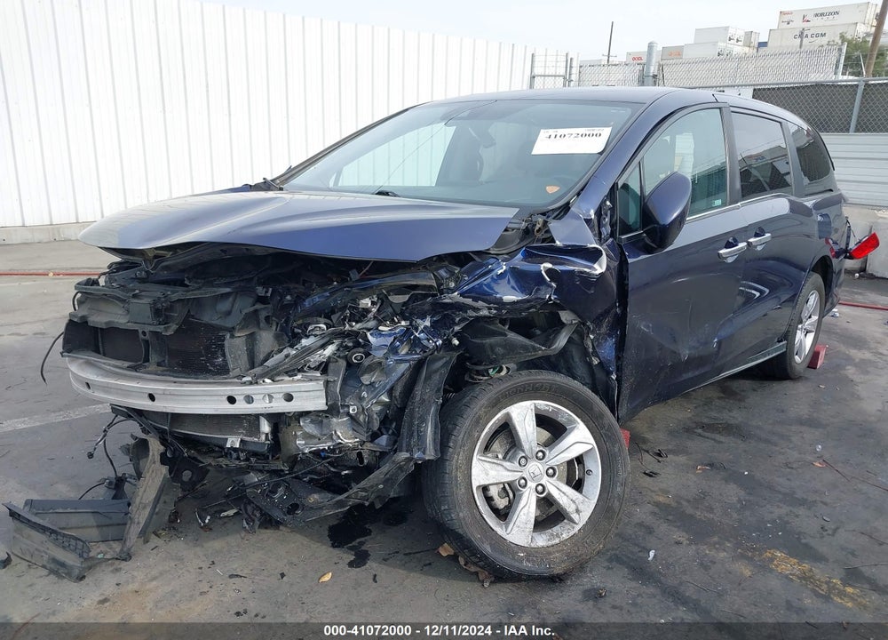 2019 HONDA ODYSSEY EX-L VIN: 5FNRL6H77KB127822