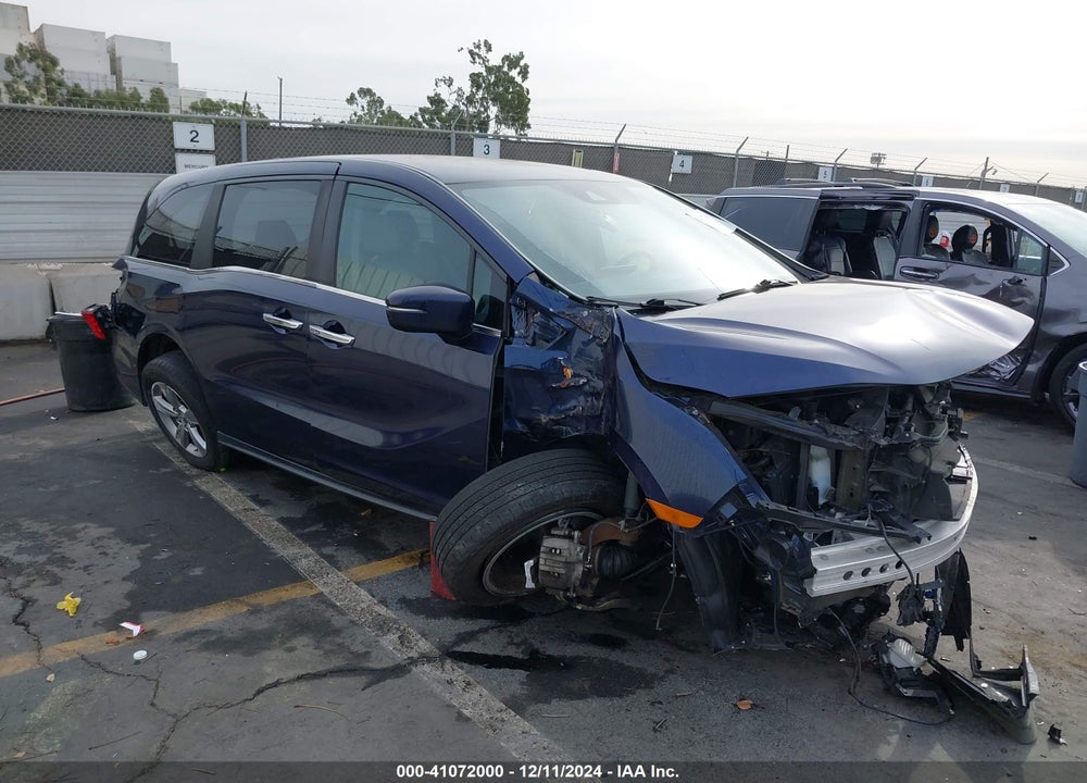 2019 HONDA ODYSSEY EX-L VIN: 5FNRL6H77KB127822