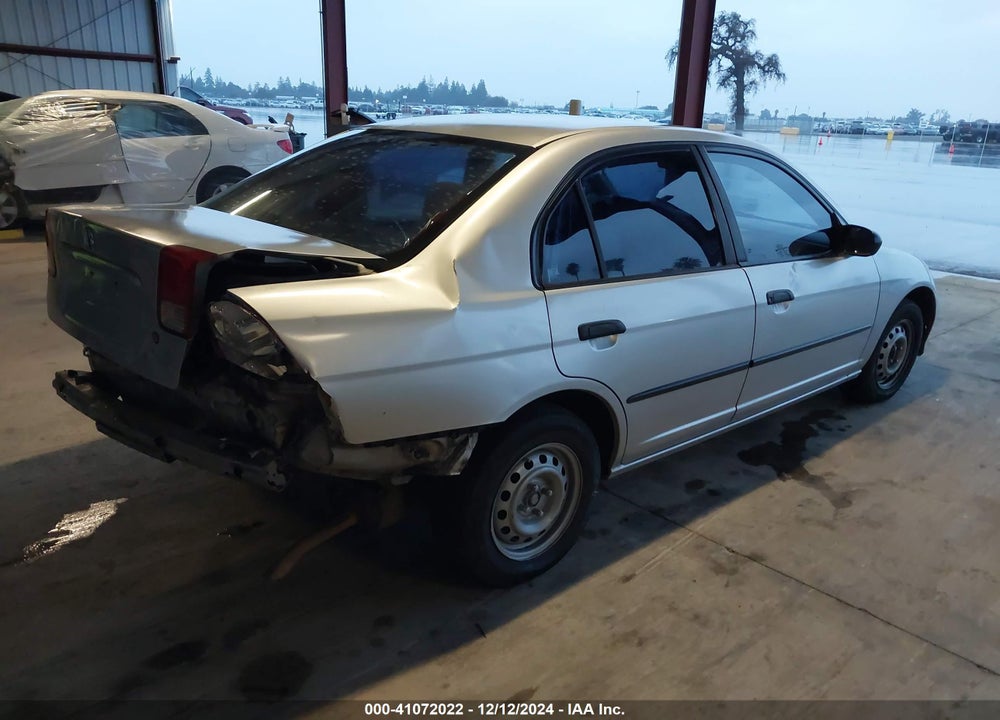 2005 HONDA CIVIC VP VIN: 2HGES16345H598119