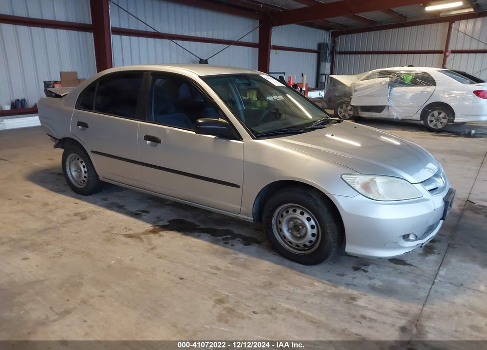 2005 HONDA CIVIC VP VIN: 2HGES16345H598119