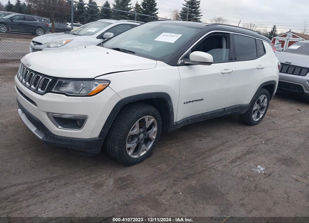 2019 JEEP COMPASS LIMITED 4X4 VIN: 3C4NJDCB8KT673390