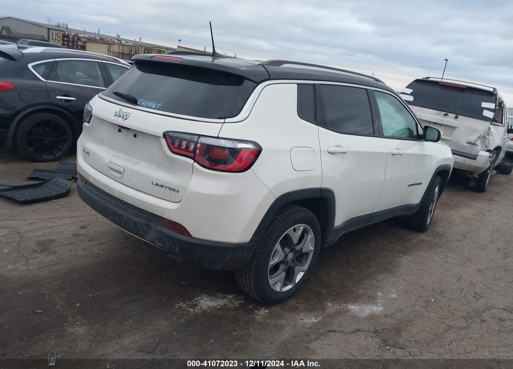 2019 JEEP COMPASS LIMITED 4X4 VIN: 3C4NJDCB8KT673390