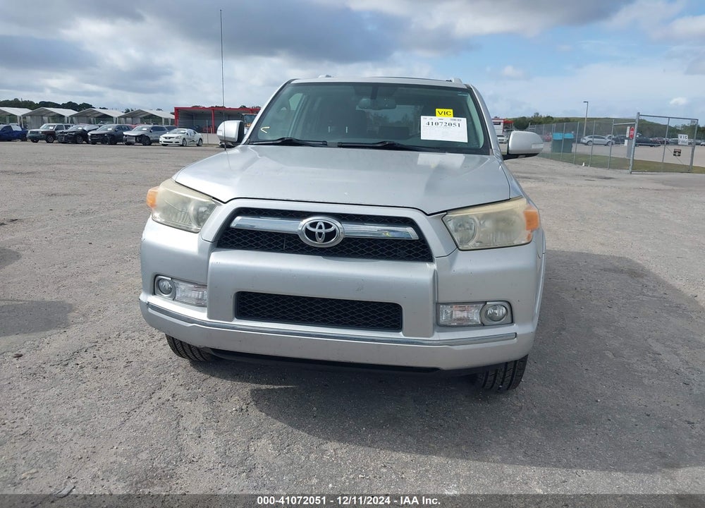 2012 TOYOTA 4RUNNER SR5/LIMITED/TRAIL VIN: JTEBU5JR0C5096920