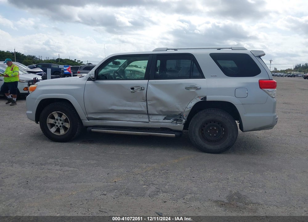 2012 TOYOTA 4RUNNER SR5/LIMITED/TRAIL VIN: JTEBU5JR0C5096920