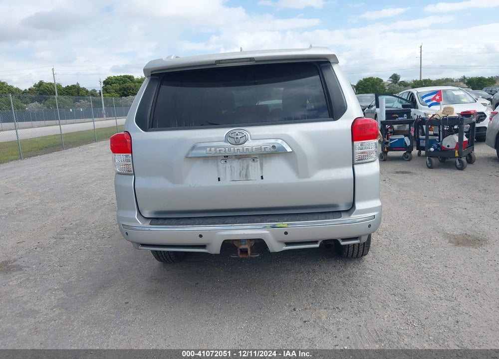 2012 TOYOTA 4RUNNER SR5/LIMITED/TRAIL VIN: JTEBU5JR0C5096920