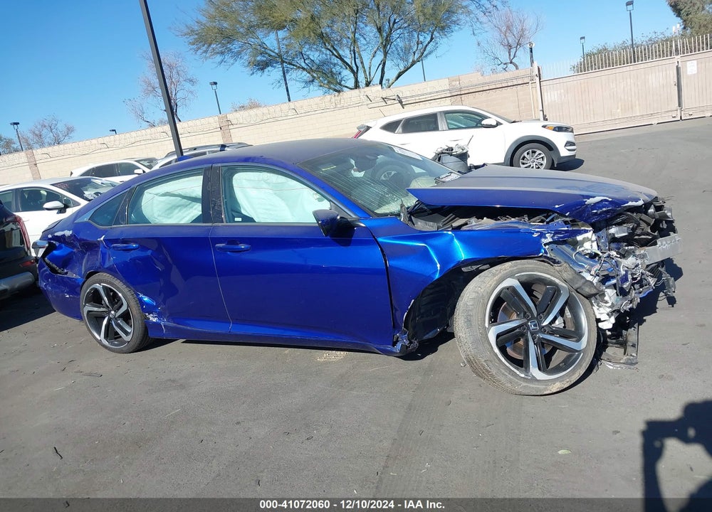 2018 HONDA ACCORD SPORT VIN: 1HGCV1F31JA099379