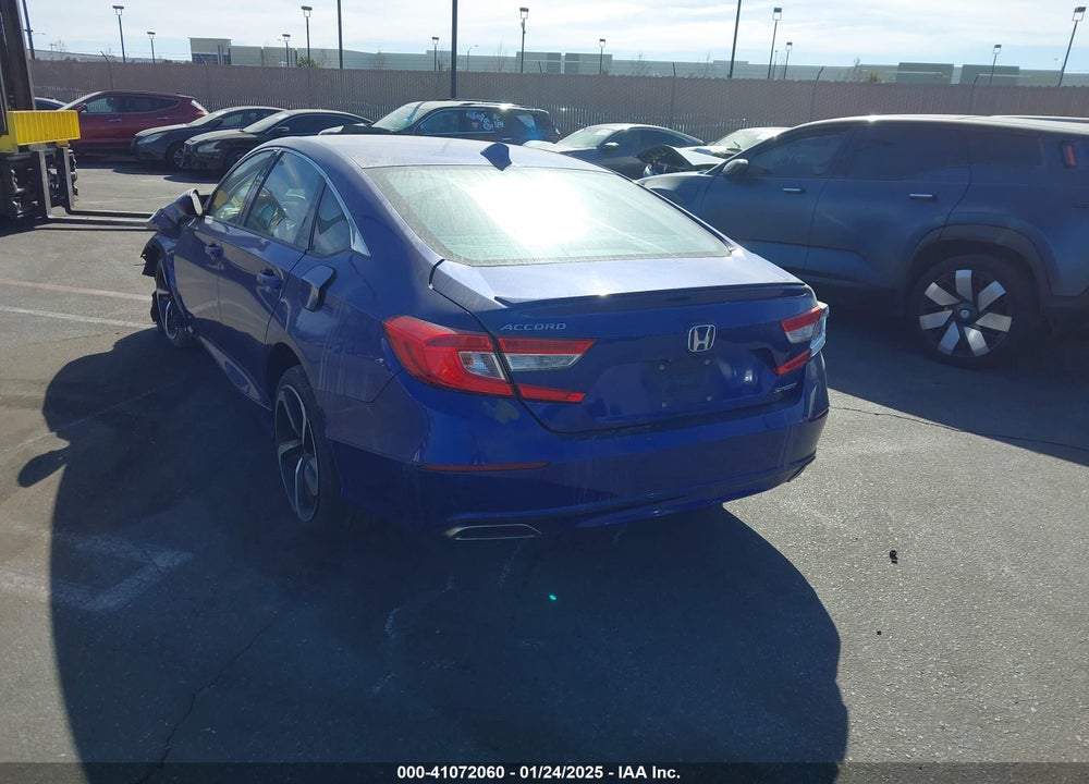 2018 HONDA ACCORD SPORT VIN: 1HGCV1F31JA099379