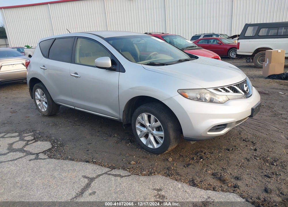 2013 NISSAN MURANO S VIN: JN8AZ1MW8DW312797