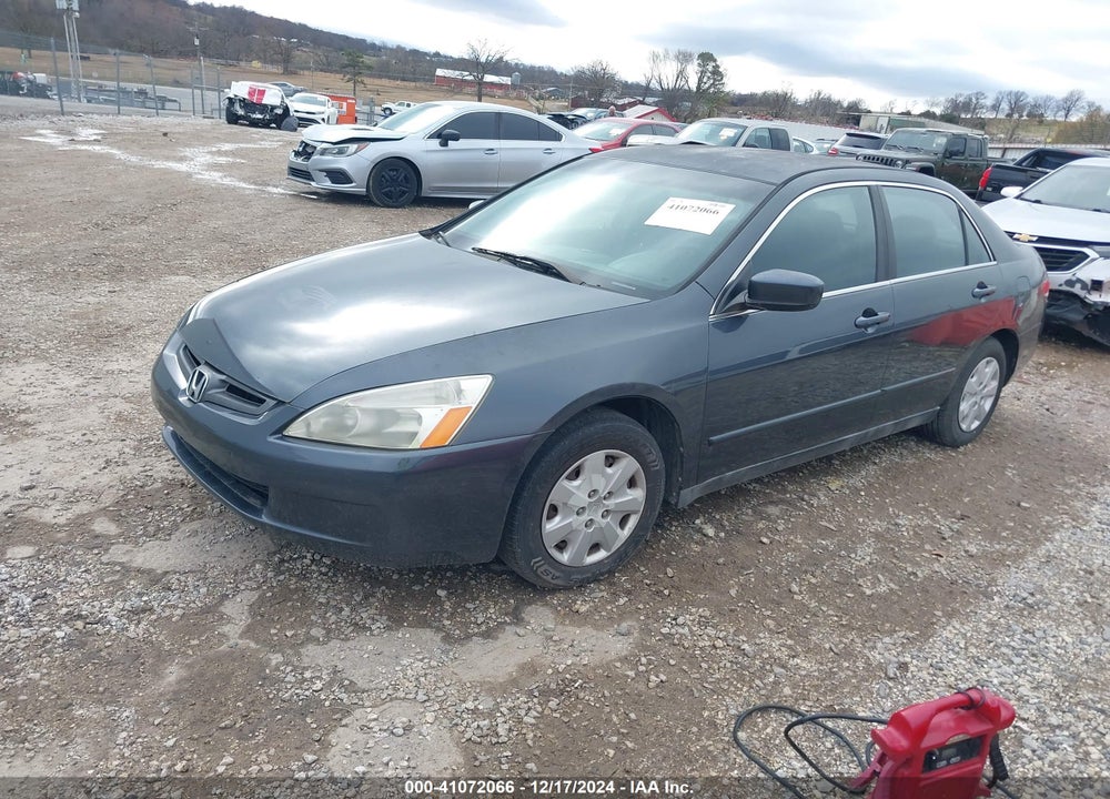 2003 HONDA ACCORD 2.4 LX VIN: 3HGCM56323G702452
