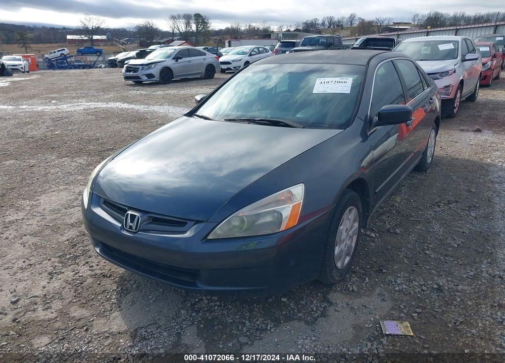 2003 HONDA ACCORD 2.4 LX VIN: 3HGCM56323G702452