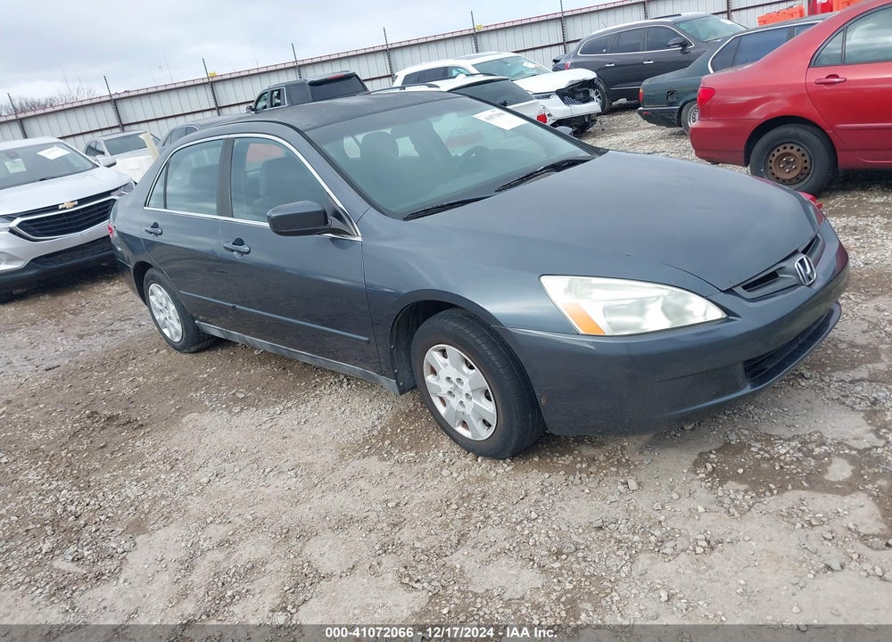 2003 HONDA ACCORD 2.4 LX VIN: 3HGCM56323G702452