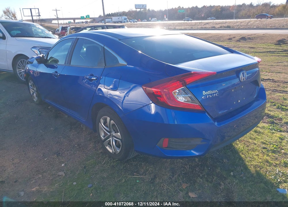 2017 HONDA CIVIC VIN: 19XFC2F59HE075038