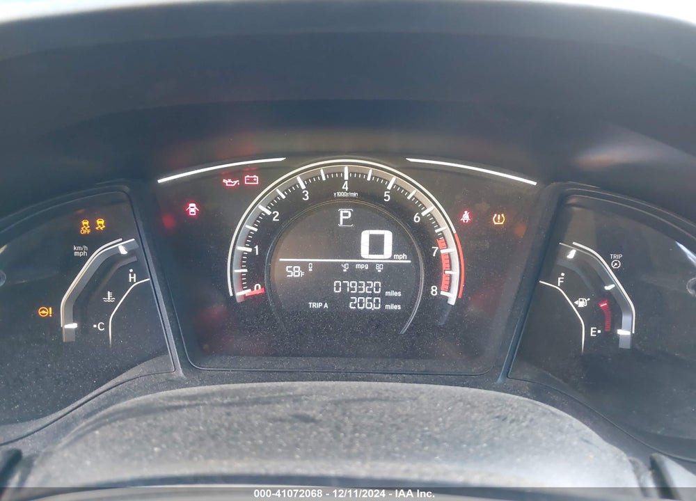 2017 HONDA CIVIC VIN: 19XFC2F59HE075038