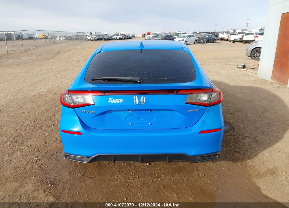 2023 HONDA CIVIC VIN: 19XFL2H88PE024460