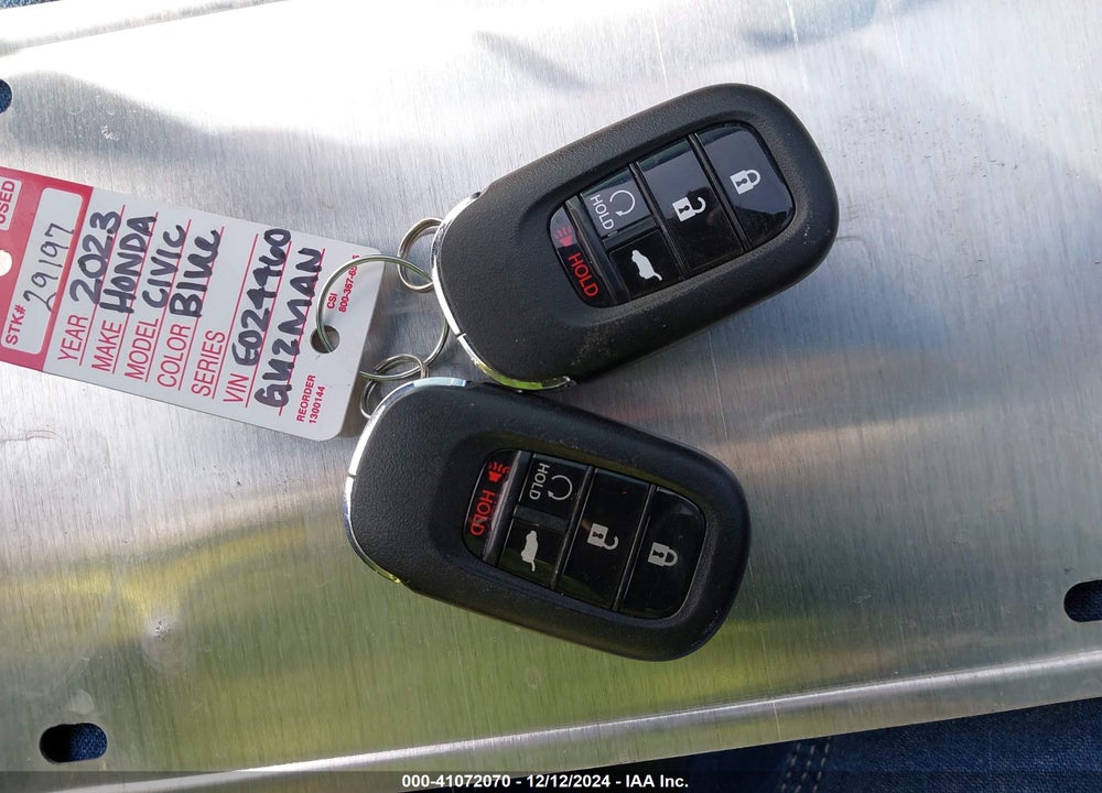 2023 HONDA CIVIC VIN: 19XFL2H88PE024460