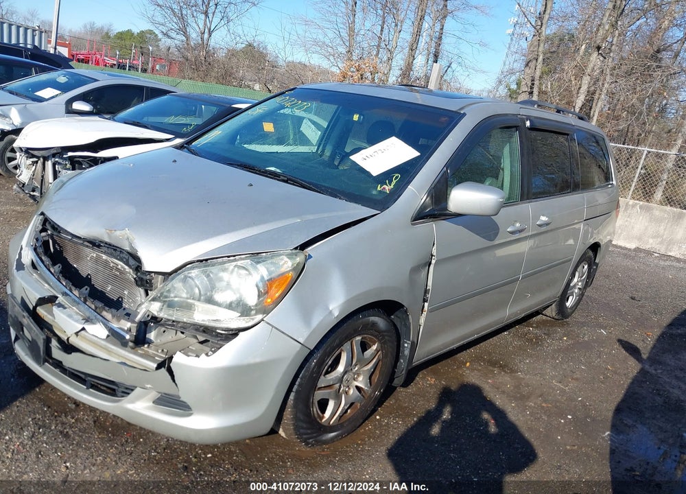 2007 HONDA ODYSSEY EX-L VIN: 5FNRL38757B448134