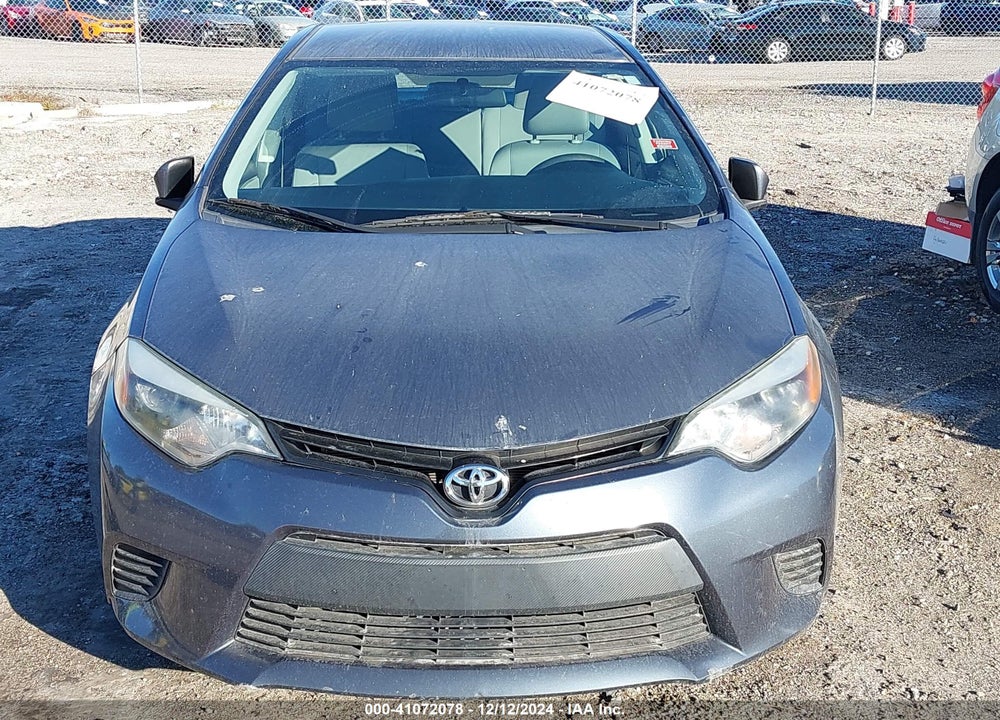 2014 TOYOTA COROLLA LE VIN: 2T1BURHE2EC205429