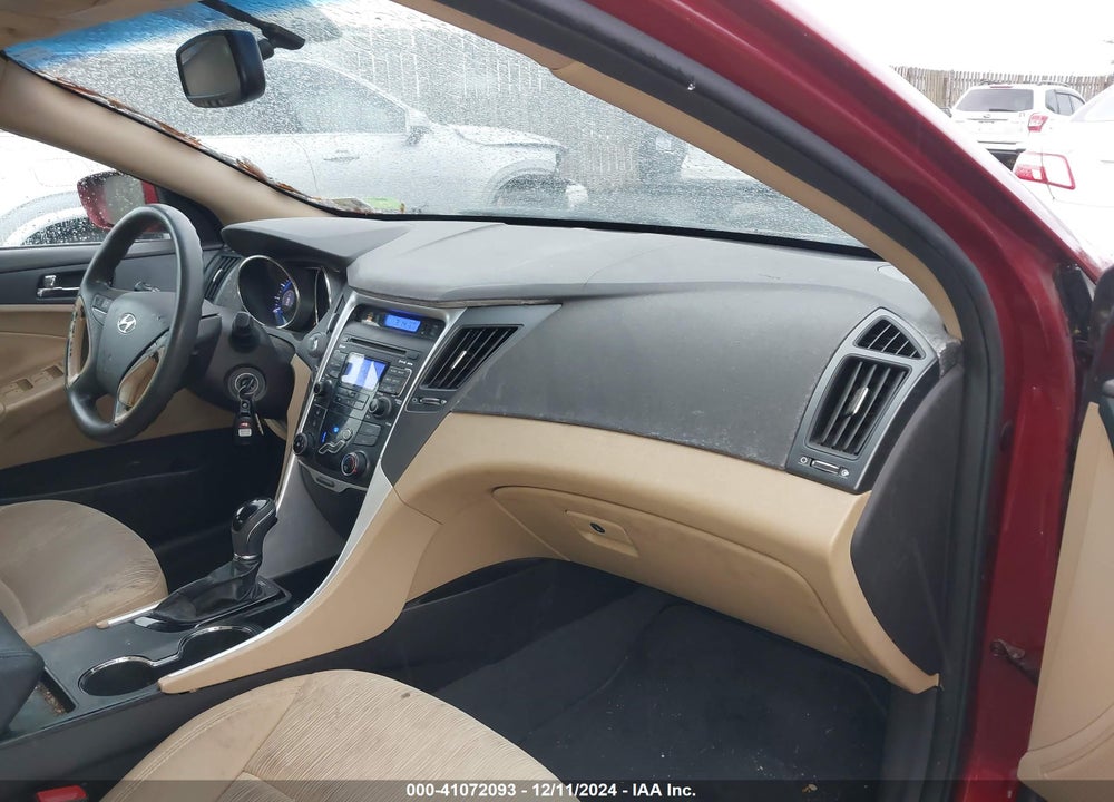 2011 HYUNDAI SONATA GLS VIN: 5NPEB4ACXBH306211