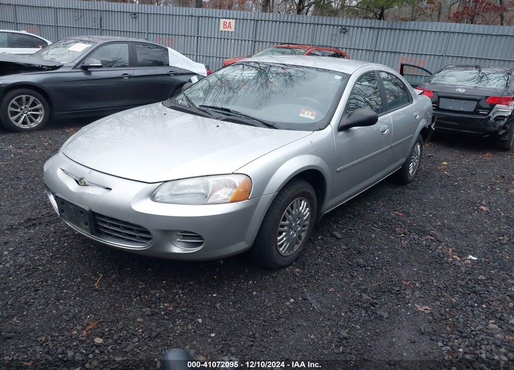 2002 CHRYSLER SEBRING LX/LX PLUS VIN: 1C3AL46X62N183096