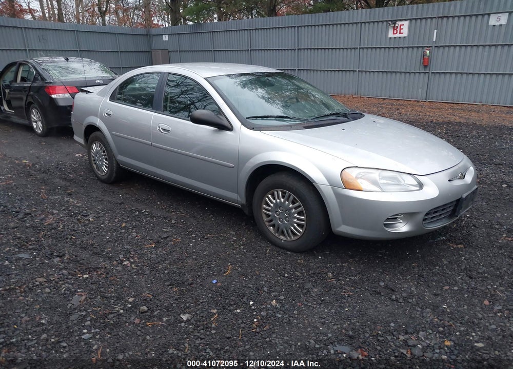 2002 CHRYSLER SEBRING LX/LX PLUS VIN: 1C3AL46X62N183096