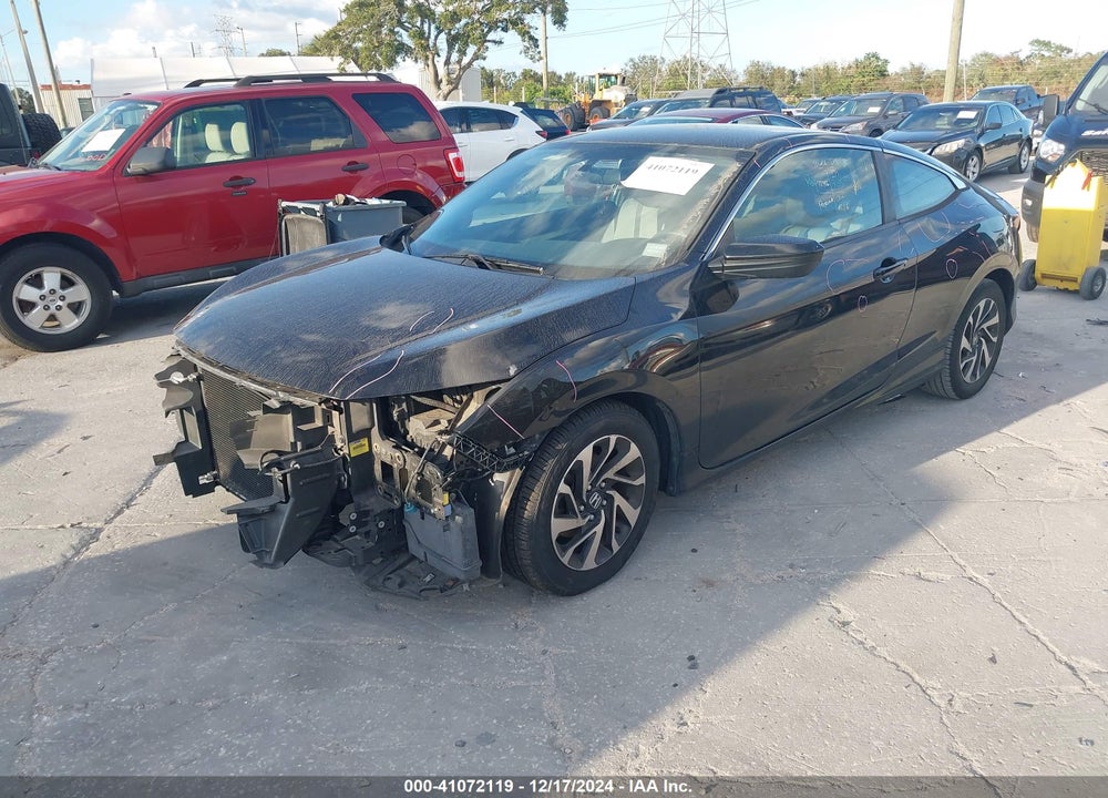 2017 HONDA CIVIC VIN: 2HGFC4B51HH307848