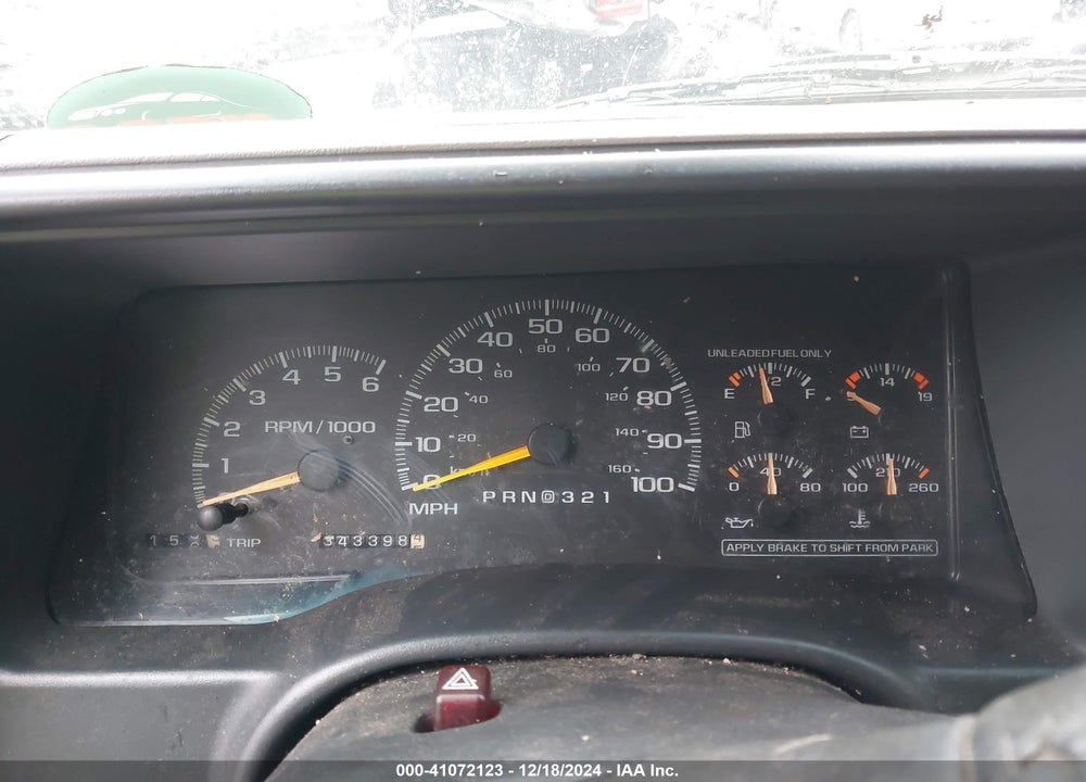 1999 CHEVROLET TAHOE LS VIN: 1GNEK13R3XJ503940