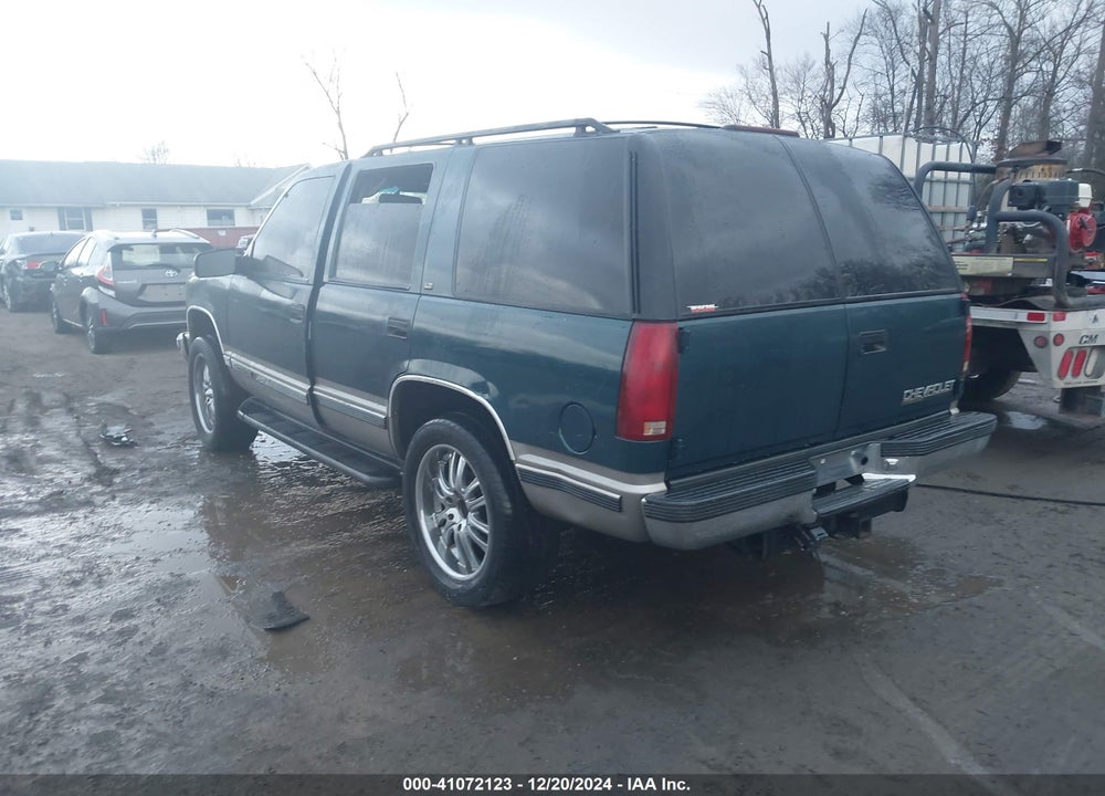 1999 CHEVROLET TAHOE LS VIN: 1GNEK13R3XJ503940