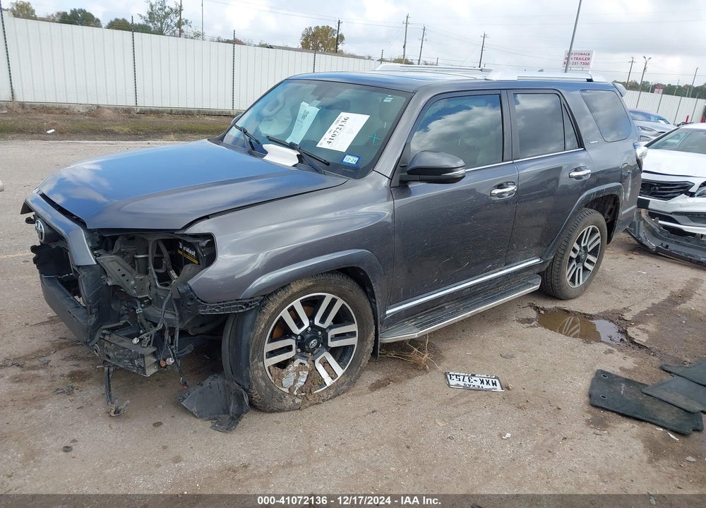 2018 TOYOTA 4RUNNER LIMITED VIN: JTEZU5JR3J5168267