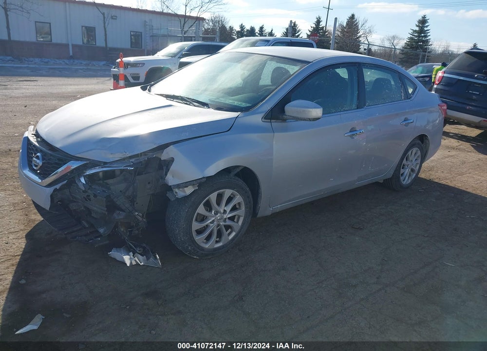 2018 NISSAN SENTRA SV VIN: 3N1AB7AP3JY225347