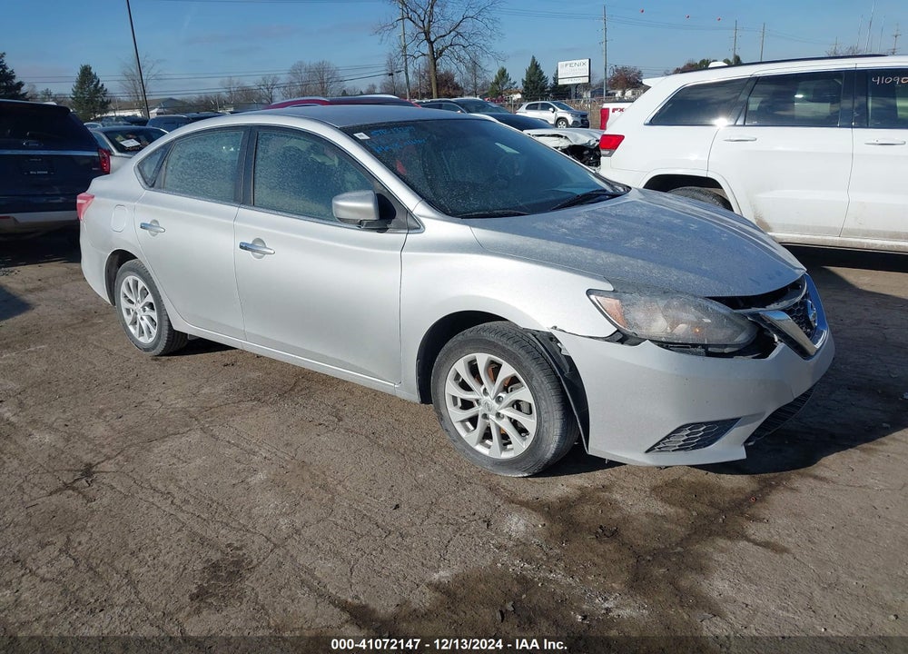 2018 NISSAN SENTRA SV VIN: 3N1AB7AP3JY225347