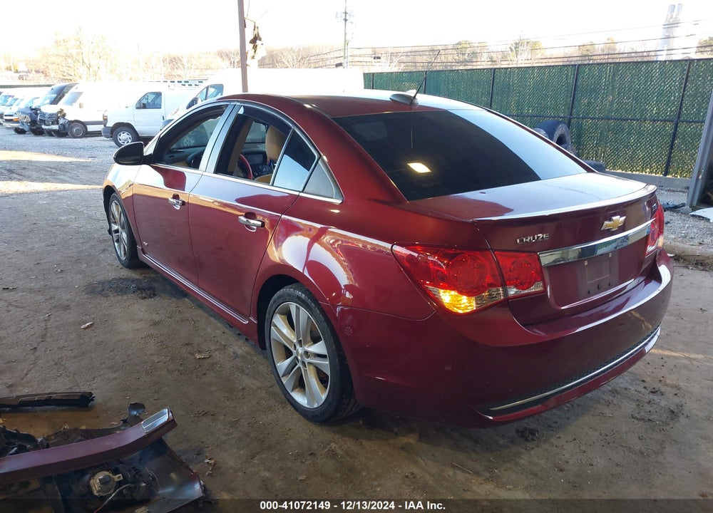 2015 CHEVROLET CRUZE LTZ VIN: 1G1PG5SB4F7246564