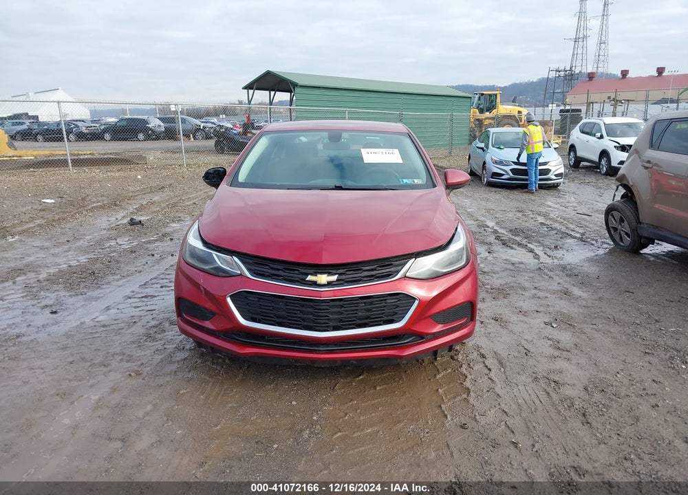 2017 CHEVROLET CRUZE LT AUTO VIN: 1G1BE5SM8H7166950