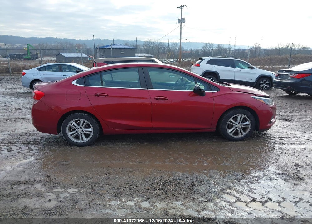 2017 CHEVROLET CRUZE LT AUTO VIN: 1G1BE5SM8H7166950