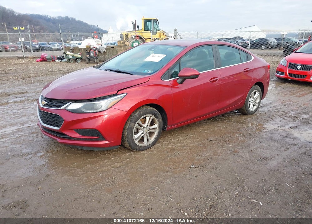 2017 CHEVROLET CRUZE LT AUTO VIN: 1G1BE5SM8H7166950