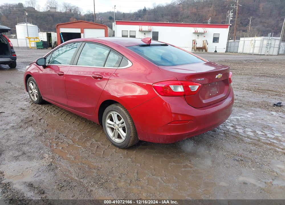 2017 CHEVROLET CRUZE LT AUTO VIN: 1G1BE5SM8H7166950
