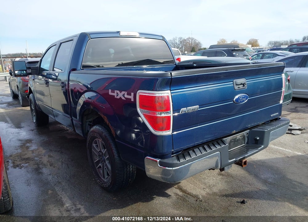 2013 FORD F-150 XLT VIN: 1FTFW1EF9DKG42884
