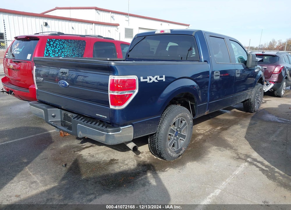 2013 FORD F-150 XLT VIN: 1FTFW1EF9DKG42884