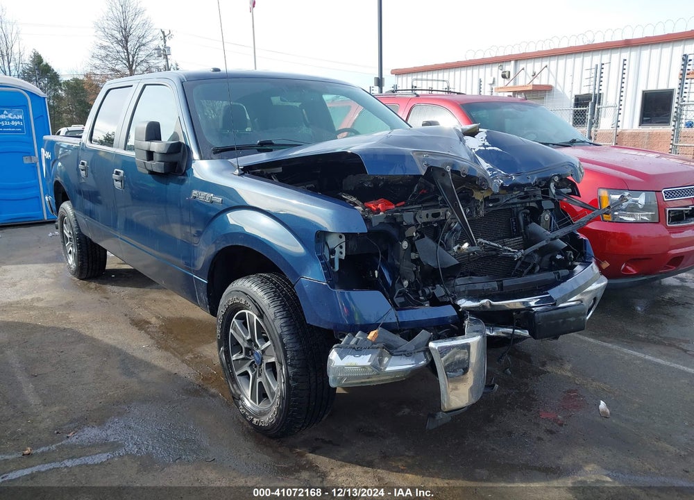 2013 FORD F-150 XLT VIN: 1FTFW1EF9DKG42884