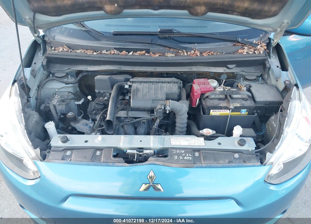 2014 MITSUBISHI MIRAGE DE VIN: ML32A3HJ2EH023327